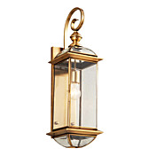1 - licht gouden wandlamp in antieke stijl