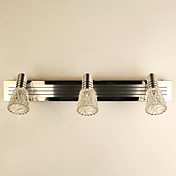 elegante lampada da parete moderna con 3 luci
