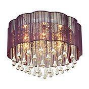Crystal Ceiling Light with 6 Lights