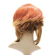 Capless Synthetic Brown and Red Lovely Paty Hair