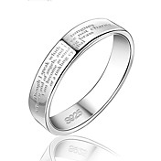 herenmode sterling zilveren ring