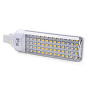 G24 3W 65x3528 SMD 150-200LM 2500-3500K Warm White Light LED Bulb (220-240V)