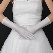 Spandex Wedding Flower Girl Gloves