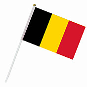 Nylon Belgien Flagge (30 x 14 cm)