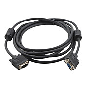 SVGA VGA Monitor Male TO Female Extension Cable (6 Ft)