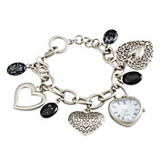 Analog Quartz Armbånd Ur til Kvinder(Sølv)