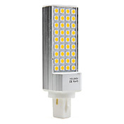G24 5W 36x5050 SMD 350-400LM 2500-3500K Warm White Light LED Bulb (110-240V)