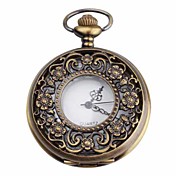 holle legering van vrouwen analoge quartz horloge (brons)