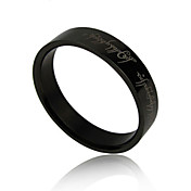 mode-staal heren ring