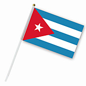 Nylon Kuba-Flagge (30 x 14 cm)