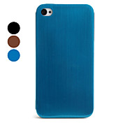 liscia metallica in stile retro per iPhone 4 e (colori assortiti) 4s