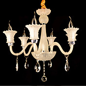 stijlvolle hanglamp met 6 lampen