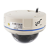 720p WDR vandalproof ip câmara de fluxo dual codificação compatível ONVIF apoio