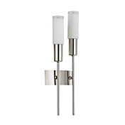 Contemporary Spot Lights with 2 Lights Nickel Finish