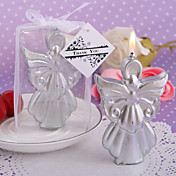 Silver Angel Candle Favors(set of 4)