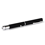 3-en-1 stylo pointeur laser vert avec du blanc LED et répartition de la lumière stade (16,5 cm, 5mW)