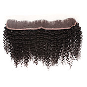 100% Indian Remy Hair 14 Inch Long Little Curl 13 Inch By 2 Inch Lace Frontal Multiple Colors Available