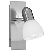 40W Modern Metal  Spot Light White Glass Shade
