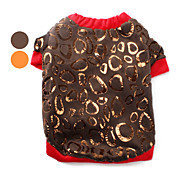 moda estilo cão camisa de aquecimento (xs-l, cores sortidas)