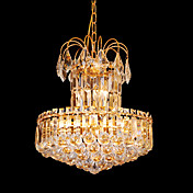 moderno soffitto di cristallo con 8 luci