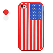 us flag Muster Stil Silikonhülle für das iPhone 4 und 4S (farbig sortiert)