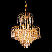 Modern Crystal Ceiling Light with 8 Lights