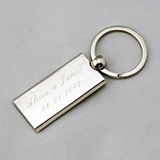 rettangolo di metallo personalizzata (set di 4)