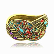 Ladies' Alloy With Rhinestone Retro Bangles & Cuffs (More Colors)