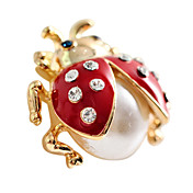 Ladybug Gilted Earrings (Assorted Colors)