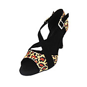 Customized Women's Suede Arch Strap Latin / Ballroom Dance Performance Shoes