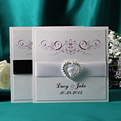 Flat Wedding Invitation - Set Of 50