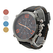 Analoge Quartz Herren Uhr (Schwarz)