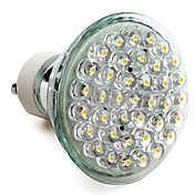 GU10 2W 38-LED 120LM 2800-3300K Warm White LED Spot Bulb (220-240V)