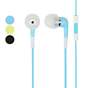 fone de ouvido estéreo com controle de volume e microfone iphone 5 e 4/4s iphone