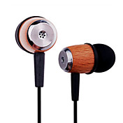 kanen retro tre stereo in-ear øretelefon med utskiftbare øreputer