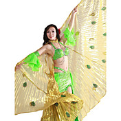 hermosas alas de poliéster de danza del vientre para lidies