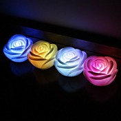 dirigées par des faveurs roses (jeu de 4 dans des couleurs assorties)