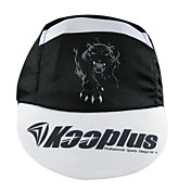 kooplus-uomo 100% poliestere cap ciclismo (bianco)