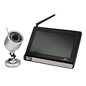 380 TV 라인 야간 비전 카메라, 7 인치 LCD 모니터와 디지털 비디오 레코더와 2.4g 무선 베이비 모니터