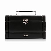 schöne tabby Kunstleder ladies'jewelry Box (weitere Farben)