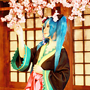 Cosplay Costume Inspired by Vocaloid - Hatsune Miku: Project DIVA 2 Courtesan Kimono