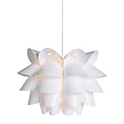 40W Comtemporary Witte hanglamp met 1 Light Lotus Designed
