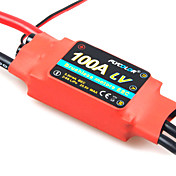 flycolor 100 6s esc de avião com motor brushless (cores aleatórias)