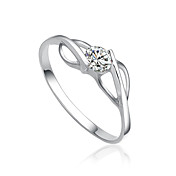 Sterling Silver Cubic Zirconia Ring