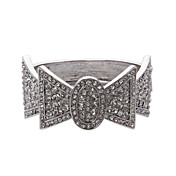 Fashion Ladies' Bow Liking Rhinestone Bracelet