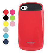 stijlvolle siliconen harde case voor iPhone 4 en 4s (verschillende kleuren)