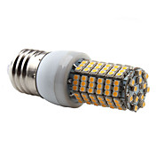 e27 138x3528 smd 7w 450lm 350-2800-3300k luz branca quente levou lâmpada de milho (220-240v)