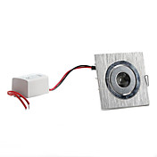 1W 100-120LM 3000K Warm White Light Square Ceiling Lamp LED Bulb (85-265V)