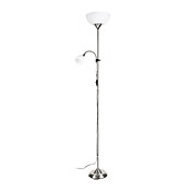 Comtemporary Iron Floor Lights with 2 Lights in Bowl Design