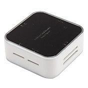 6-in-1 USB3.O Hi-speed Card Reader for MS, CF, M2, Micro SD, XS, SD Card